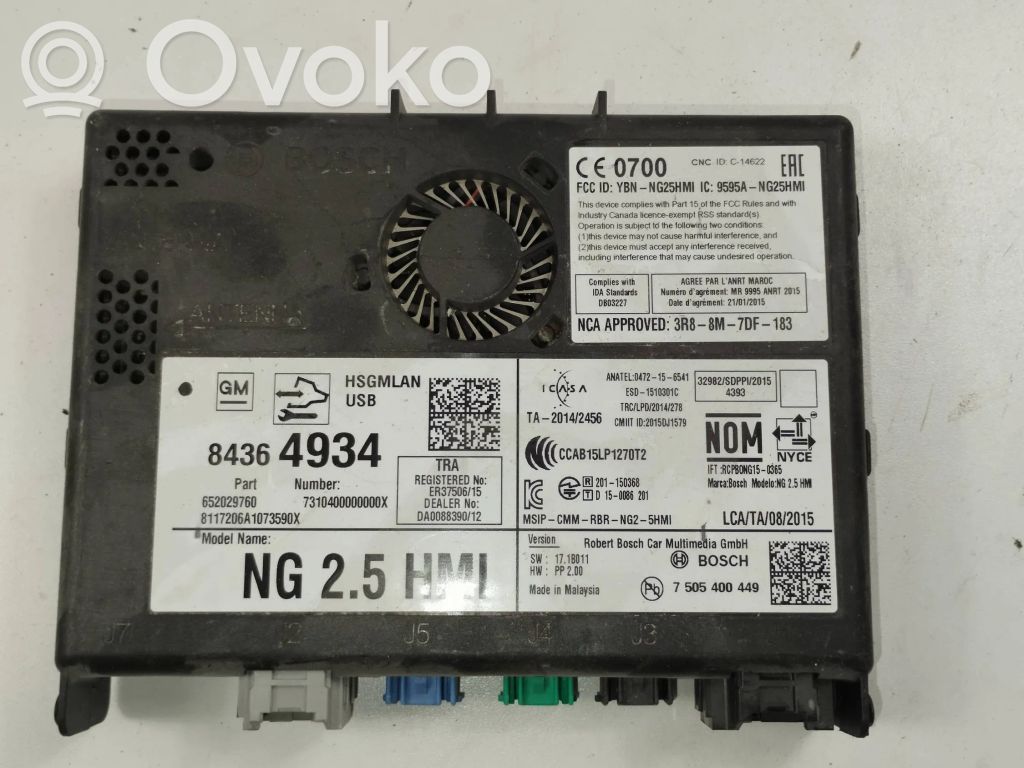 Buick Encore I Unité / module navigation GPS 