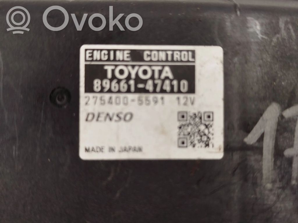 Toyota Prius (XW30) Engine control unit/module 