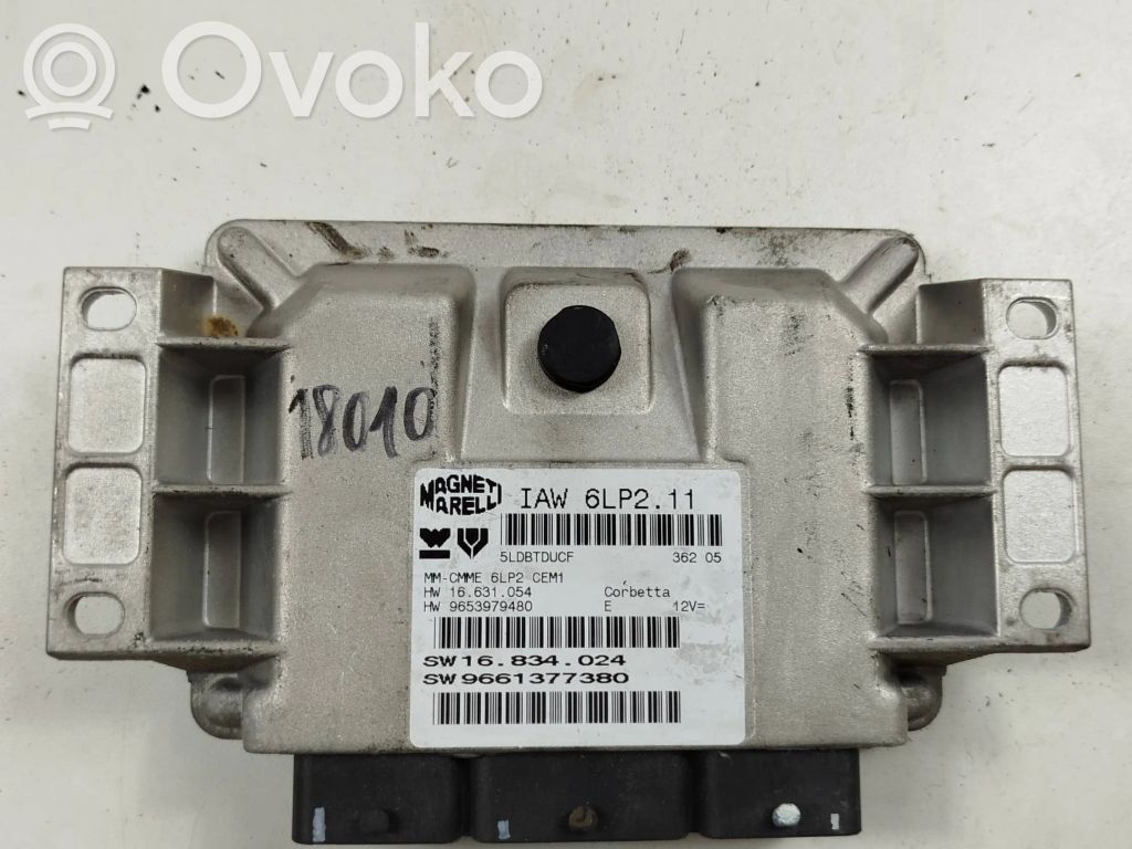 Peugeot 1007 Engine control unit/module 