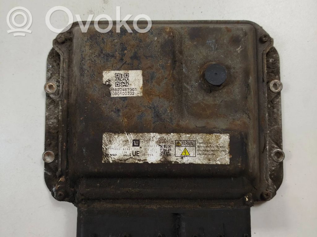 Opel Zafira B Engine control unit/module 