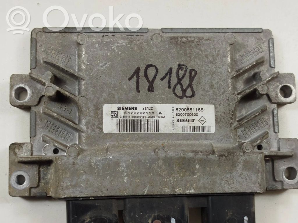 Renault Modus Engine control unit/module 