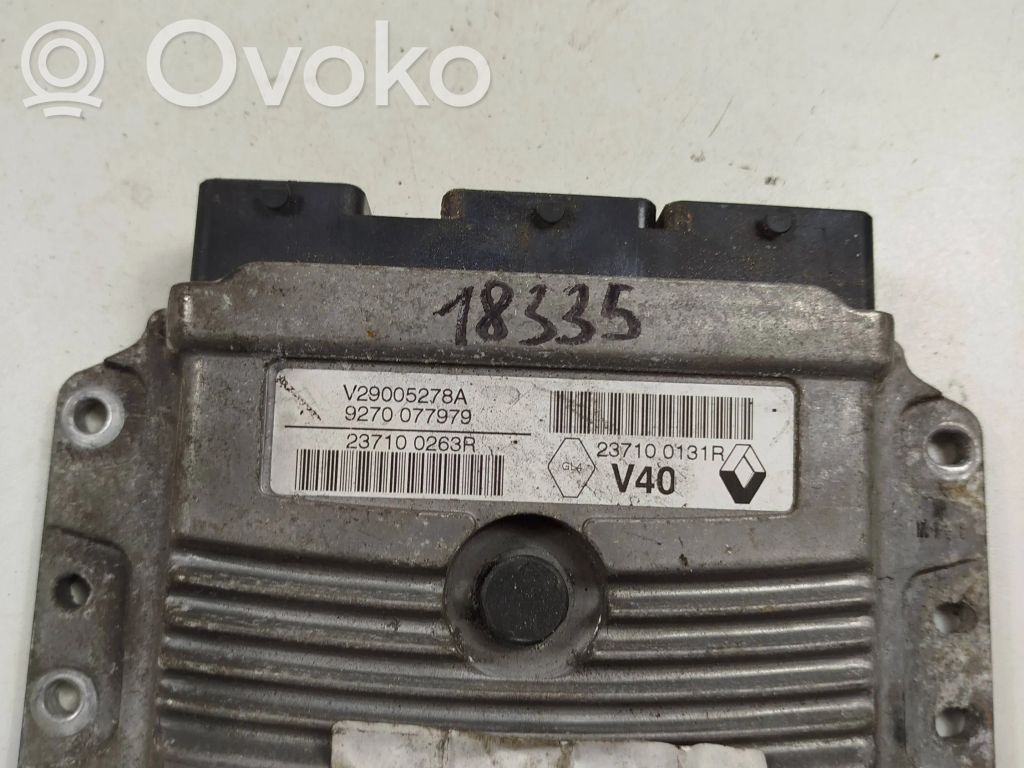 Renault Megane III Engine control unit/module 