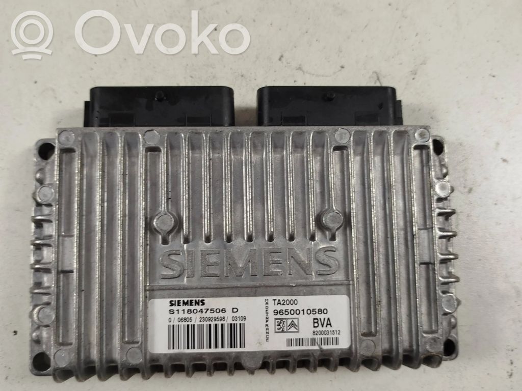 Citroen C8 Engine control unit/module 