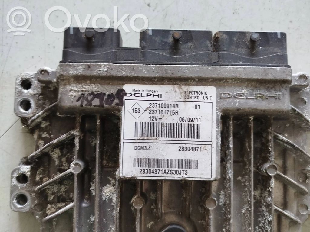 Renault Megane III Engine control unit/module 