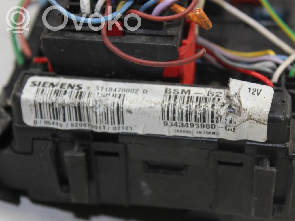Peugeot 307 Fuse box set 