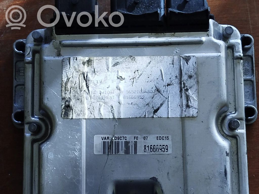 Peugeot 307 Engine control unit/module 