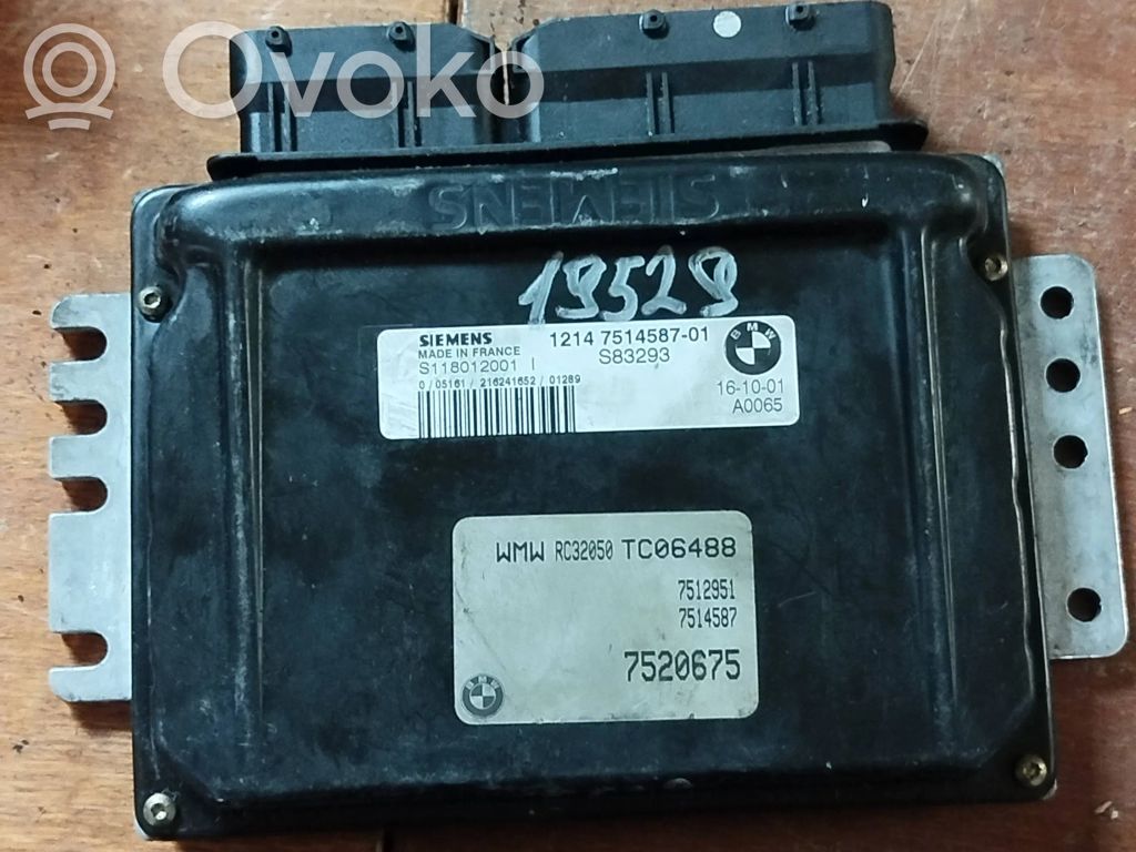 Mini One - Cooper R50 - 53 Engine control unit/module 