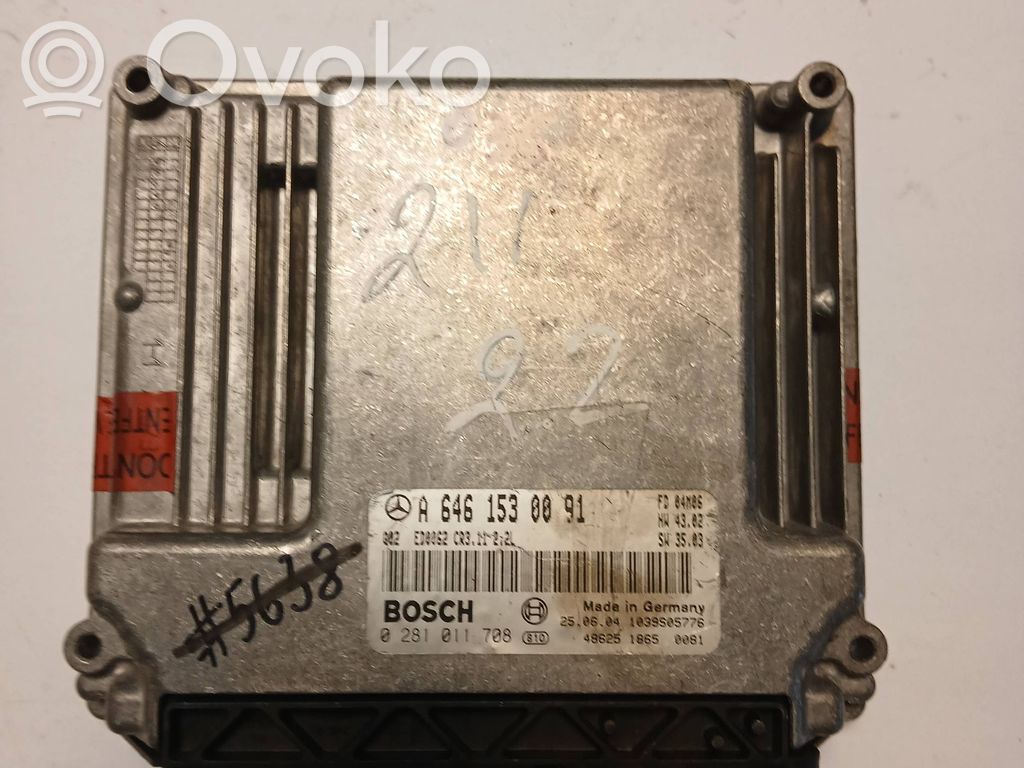 Mercedes-Benz E W211 Engine control unit/module 