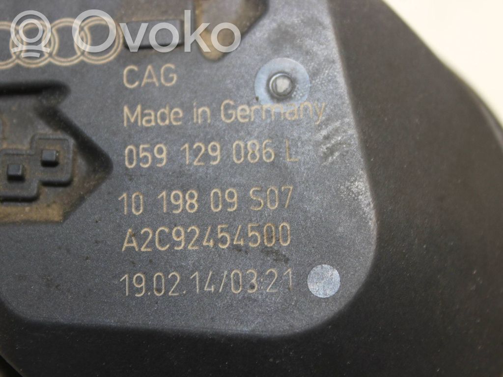 Audi A6 S6 C6 4F Zawór kolektora ssącego 