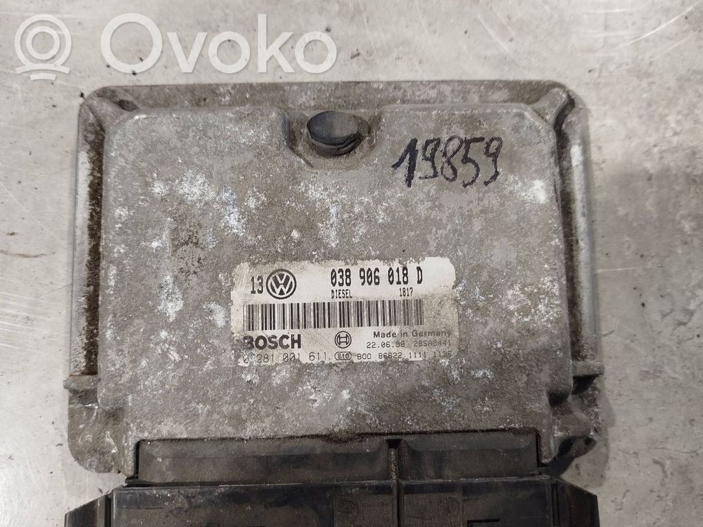Volkswagen Golf V Engine control unit/module 