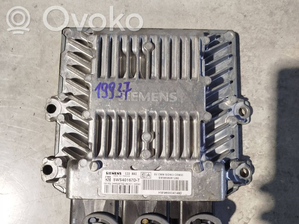 Peugeot 407 Engine control unit/module 