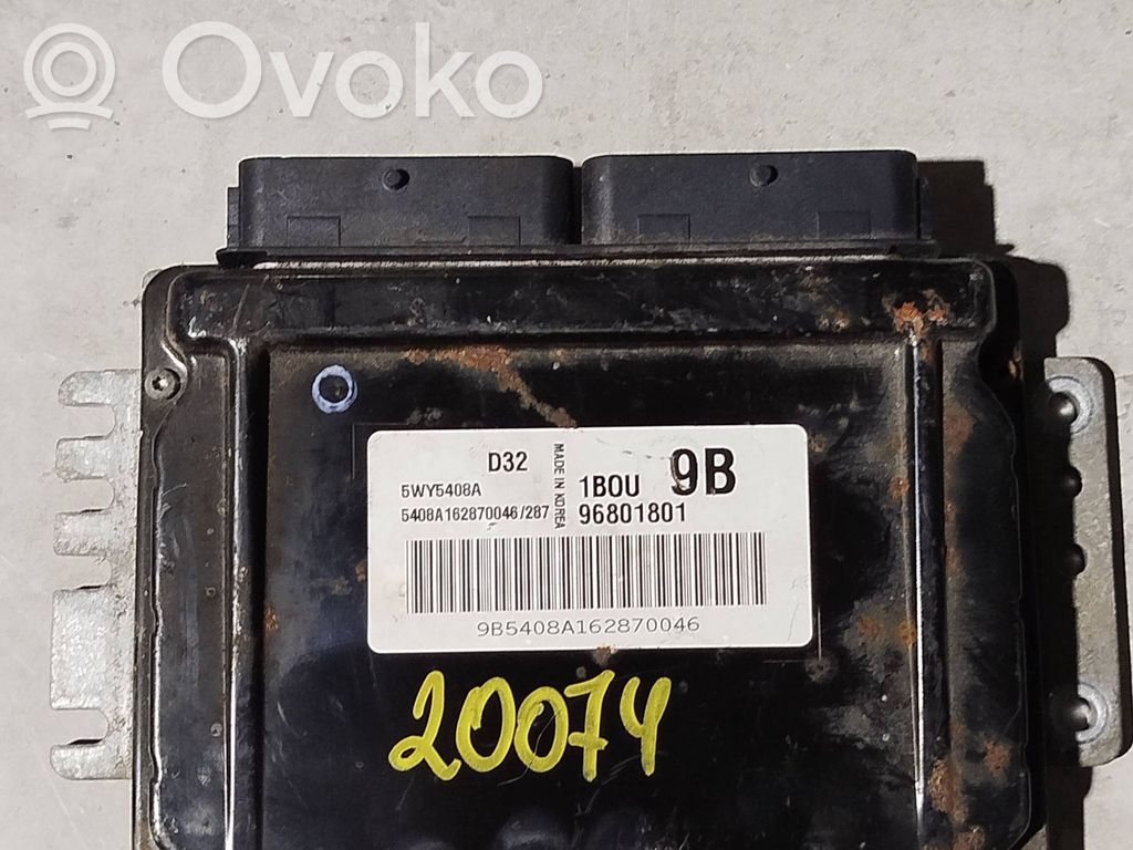Chevrolet Matiz Engine control unit/module 