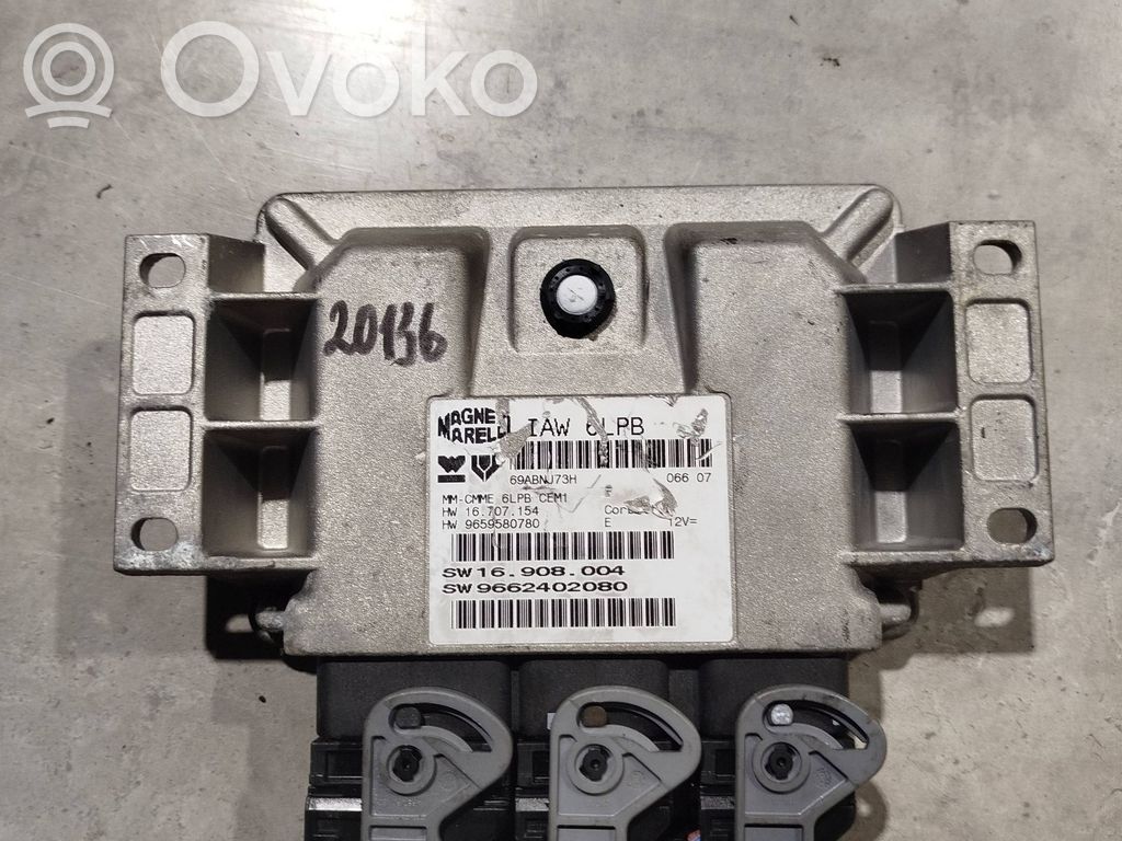 Citroen C4 Grand Picasso Engine control unit/module 