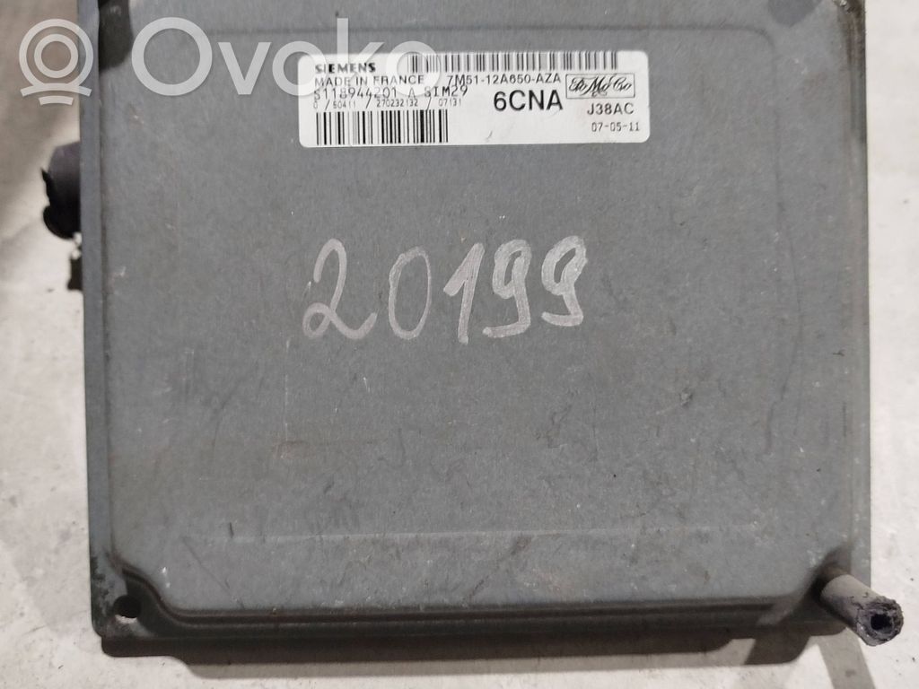 Ford Focus Engine control unit/module 