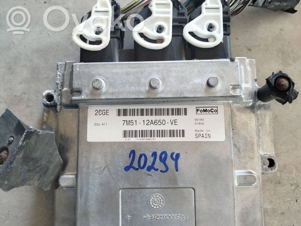 Engine control unit/module   7M5112A650VE,7M5112A650VE