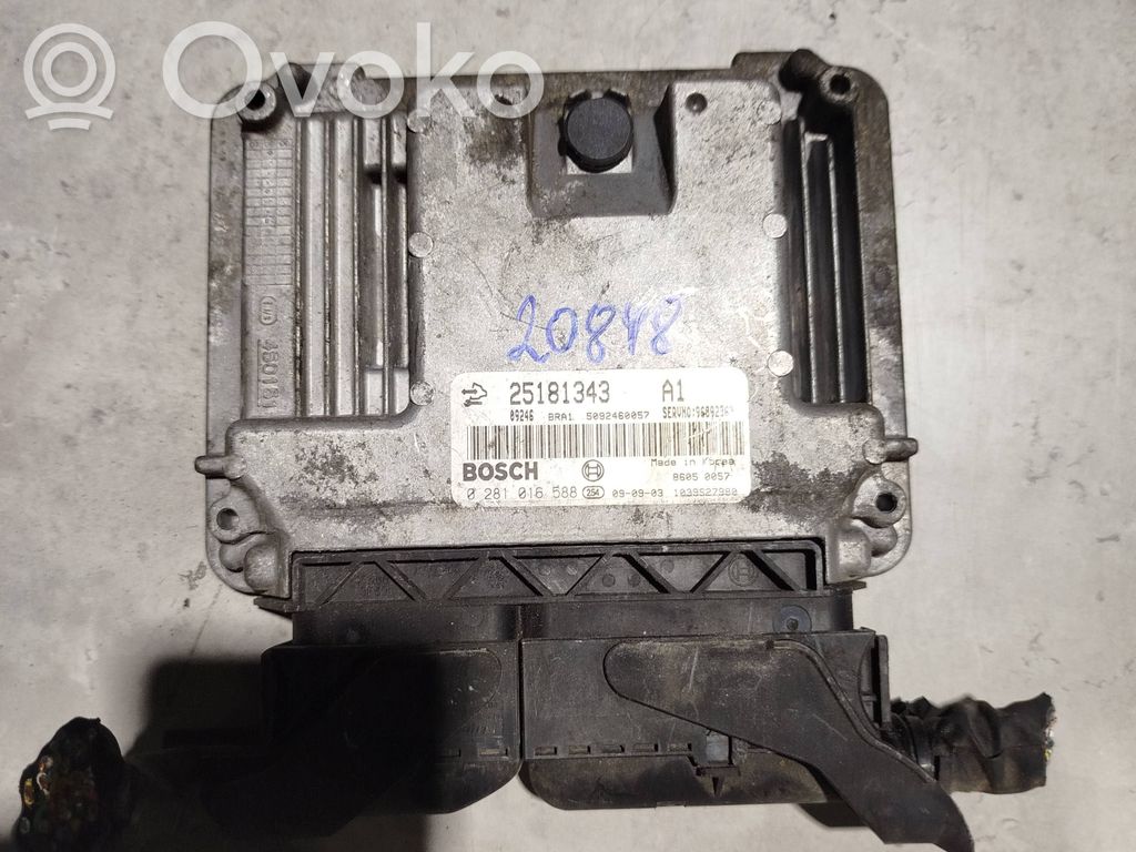 Chevrolet Captiva Engine control unit/module 