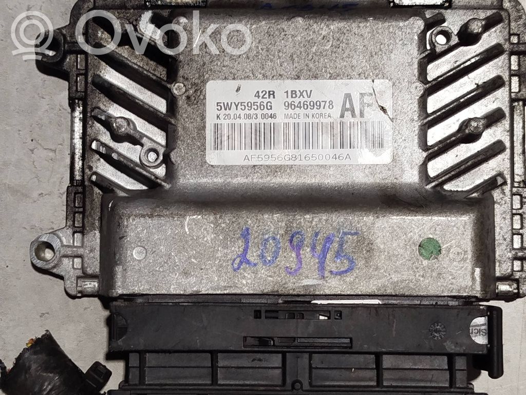 Chevrolet Aveo Engine control unit/module 