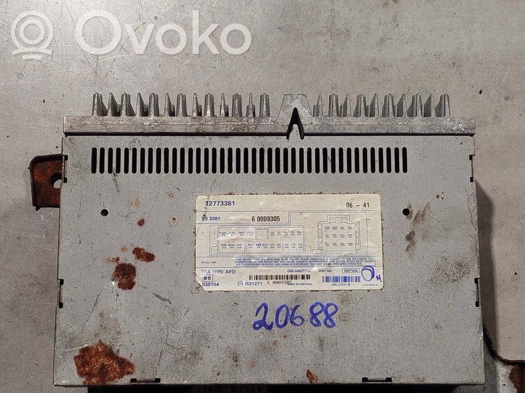 Saab 9-3 Ver2 Garso stiprintuvas 