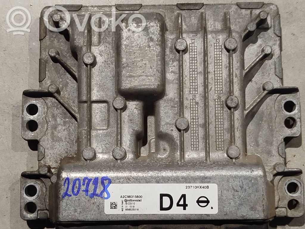 Nissan Qashqai Engine control unit/module 