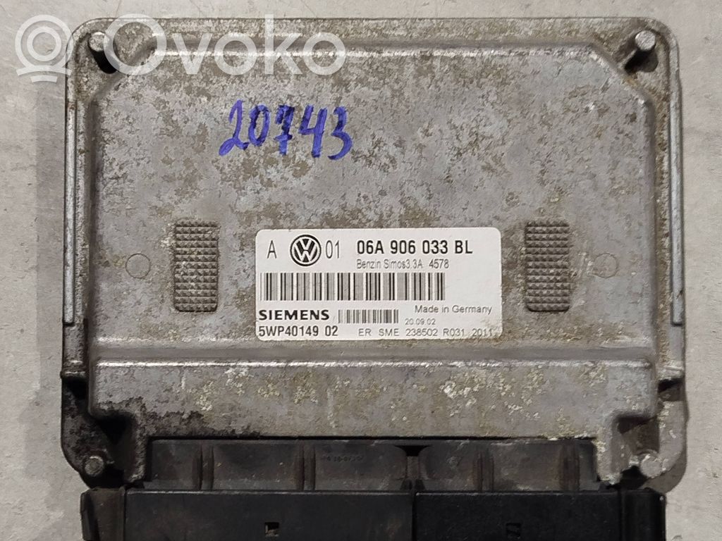 Volkswagen Bora Engine control unit/module 