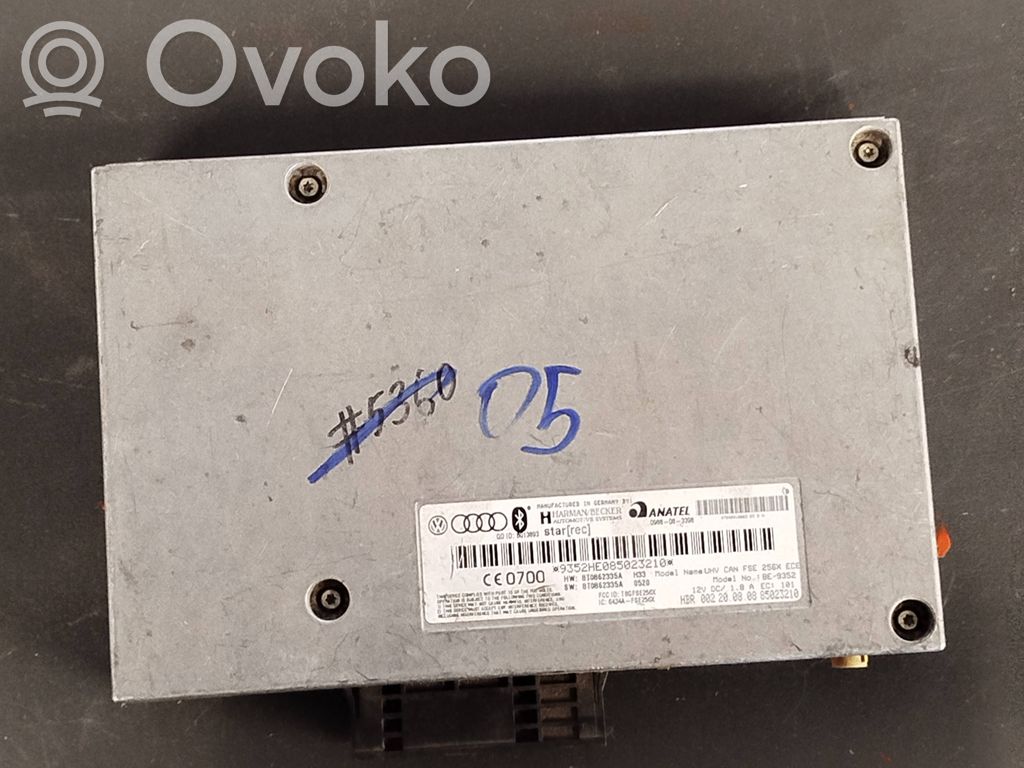 Audi A4 S4 B6 8E 8H Bluetooth control unit module 