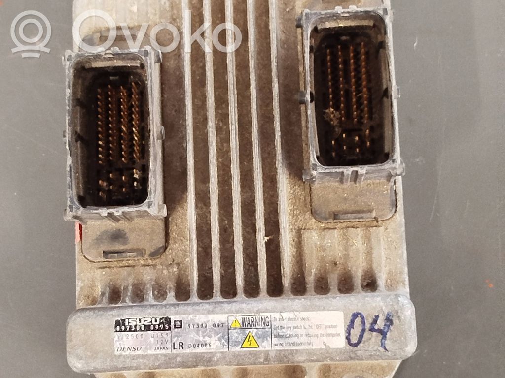 Opel Astra H Engine control unit/module ECU 