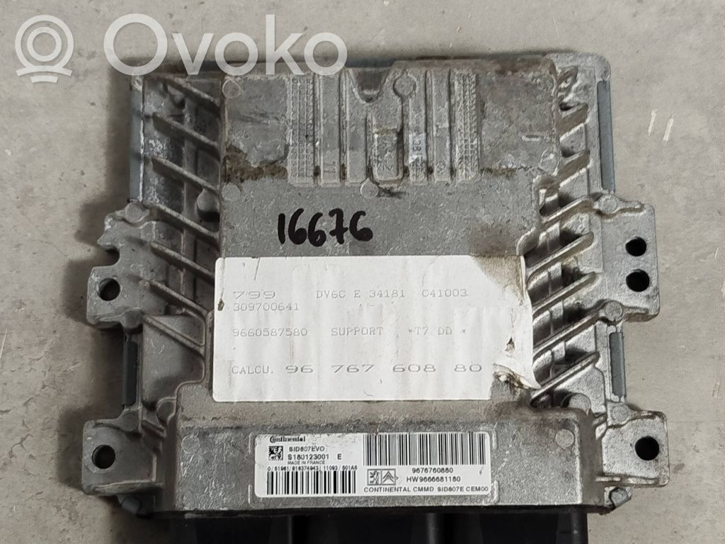 Engine control unit/module   9676760880