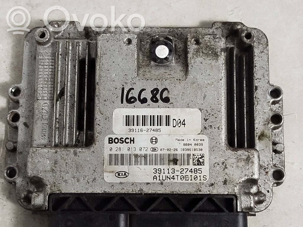 Engine control unit/module   3911327485,3911327485