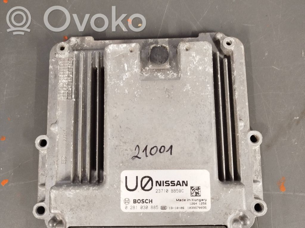 Nissan Qashqai Engine control unit/module 