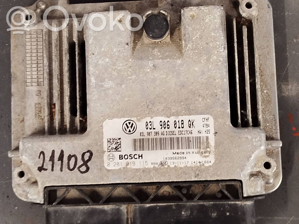 Skoda Yeti (5L) Engine control unit/module 