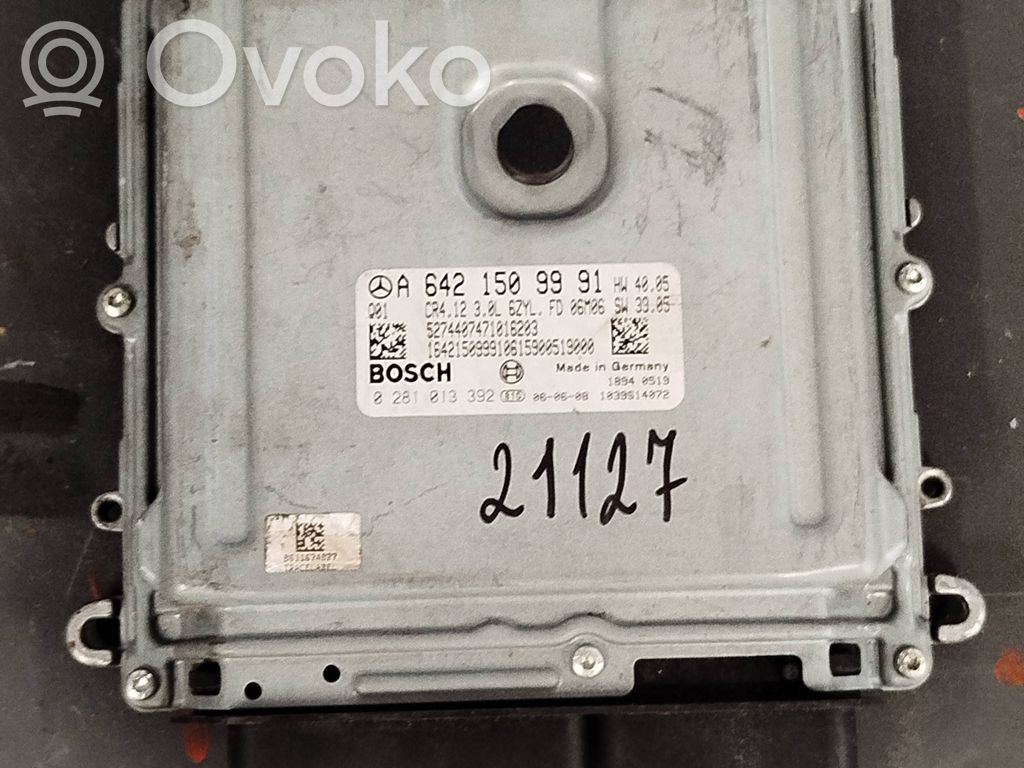 Engine control unit/module   A6421509991,0281013392