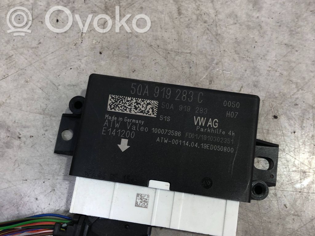 Skoda Octavia Mk3 (5E) Parking PDC control unit/module 