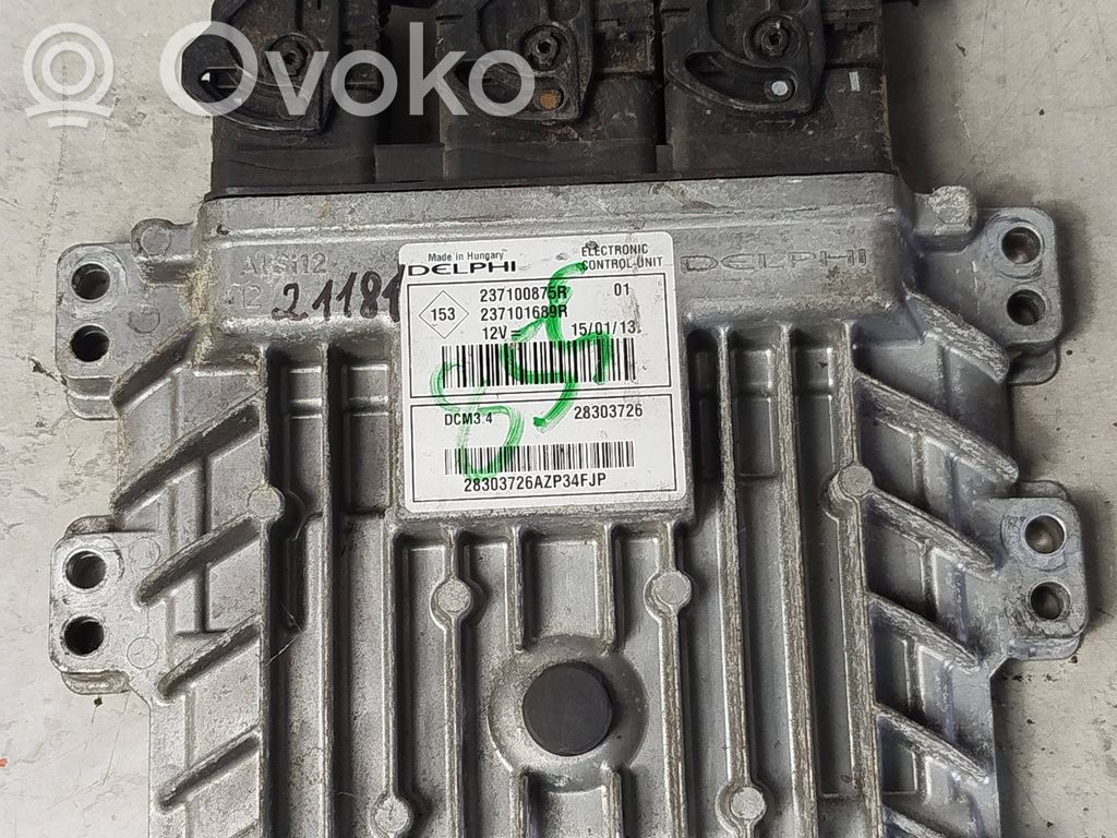 Renault Kangoo II Engine control unit/module 