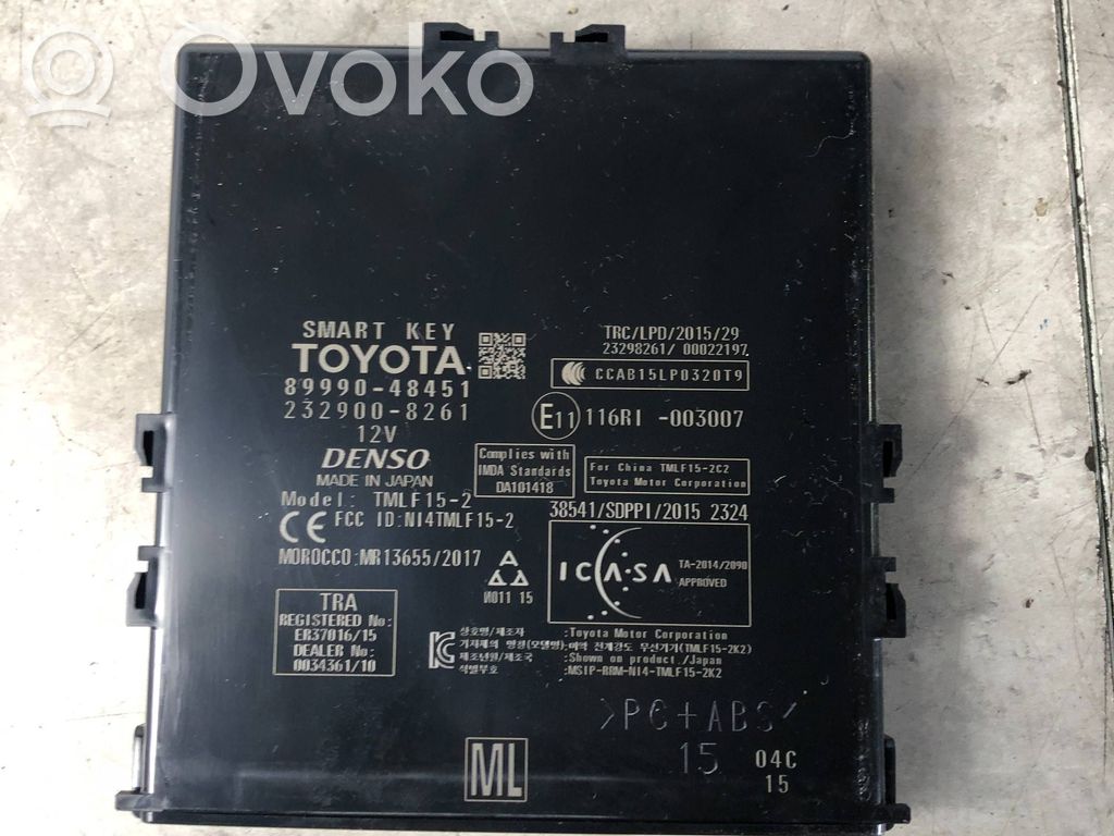 Lexus RX 450H Centralina/modulo keyless go 