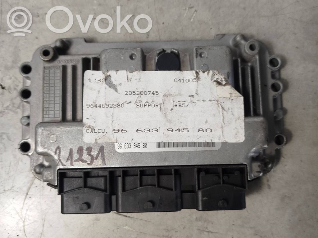 Citroen C4 I Engine control unit/module 