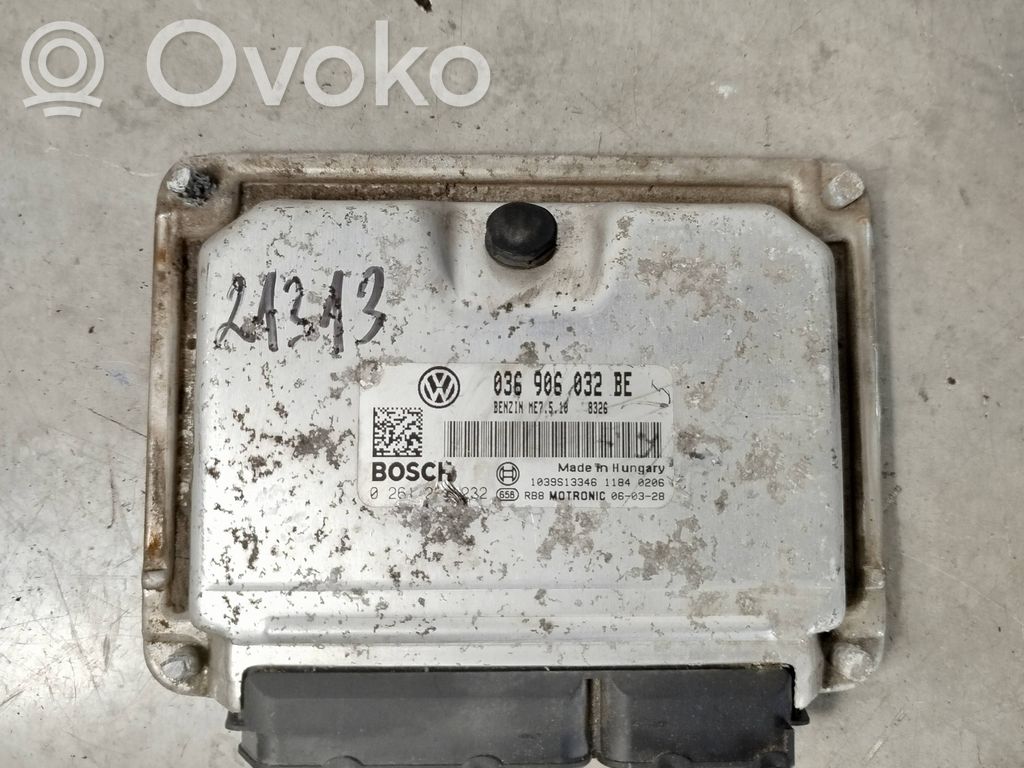 Volkswagen Golf V Engine control unit/module 