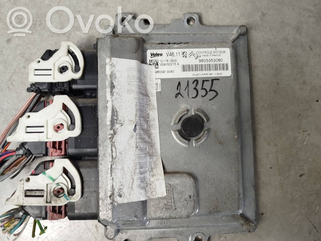 Peugeot 208 I Engine control unit/module 