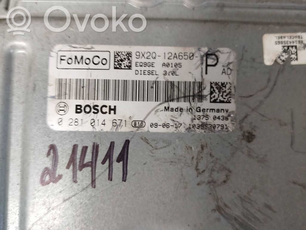 Jaguar XF X250 Engine control unit/module 