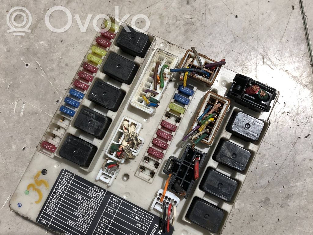 Nissan Micra Fuse module 
