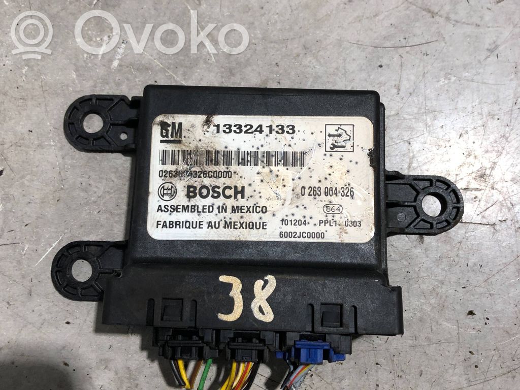 Opel Zafira B Pysäköintitutkan (PCD) ohjainlaite/moduuli 