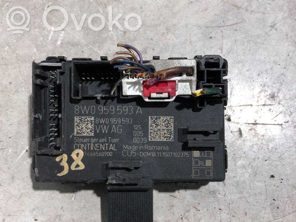 Door control unit/module   8W0959593A