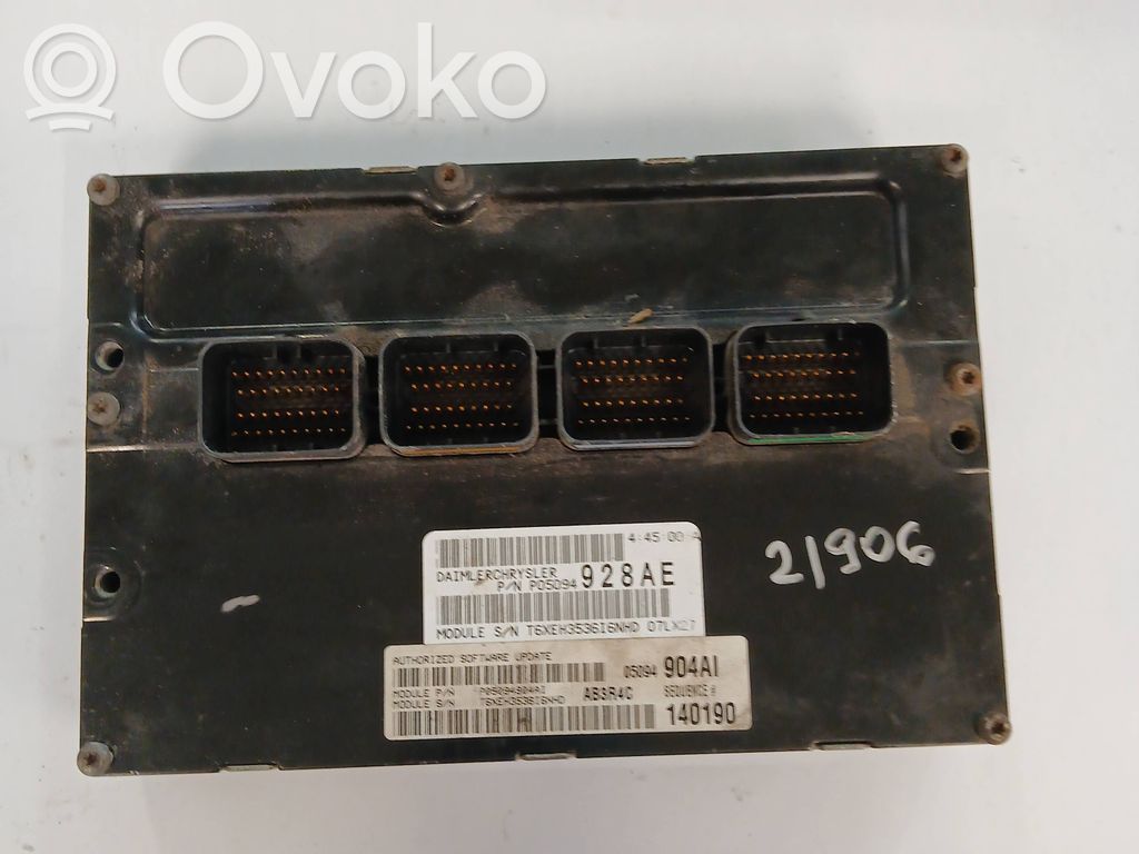 Chrysler 300 - 300C Engine control unit/module 