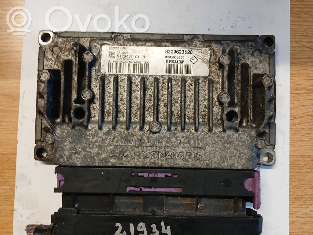 Citroen C4 I Engine control unit/module 
