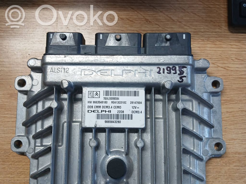 Citroen C5 Engine control unit/module 
