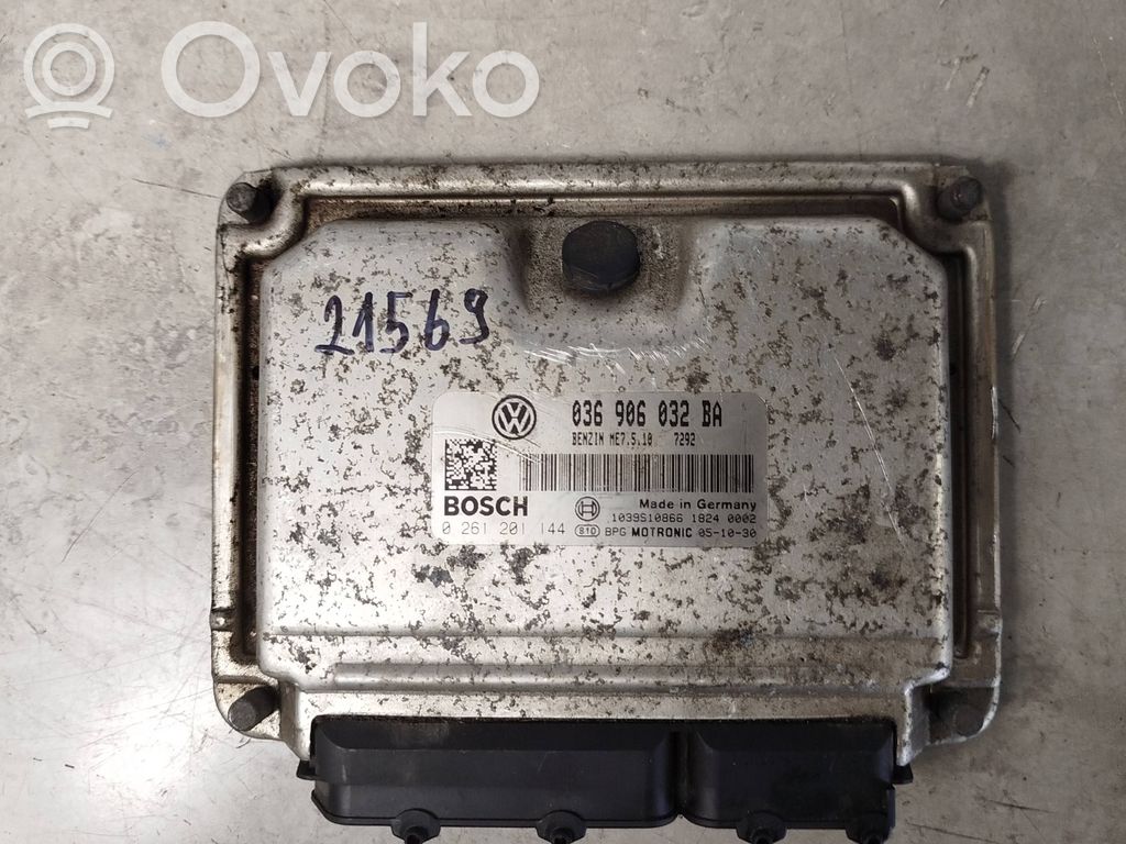 Engine control unit/module   036906032BA,0261201144