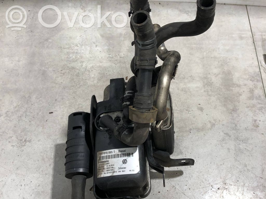 Seat Alhambra (Mk2) Ogrzewanie postojowe Webasto 