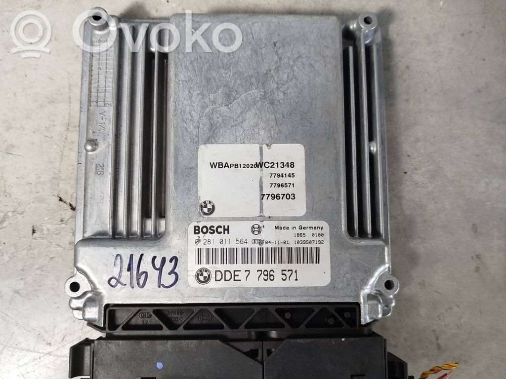 BMW 3 E90 E91 Engine control unit/module 