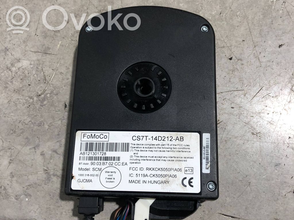 Ford C-MAX II Bluetooth control unit module 