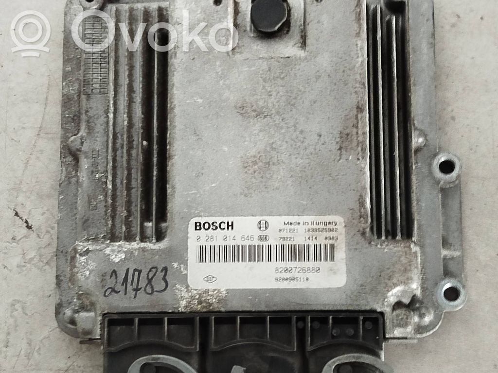 Renault Megane II Engine control unit/module 