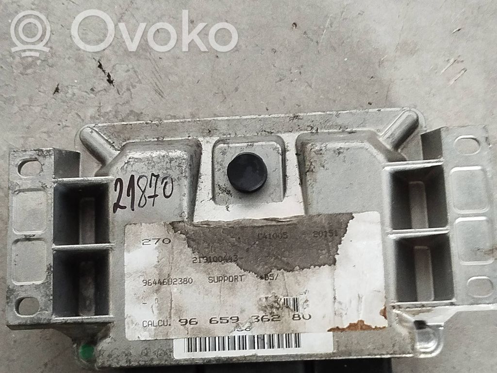 Citroen C4 I Engine control unit/module 